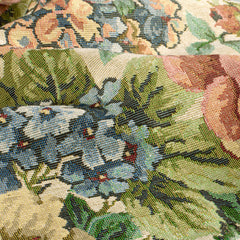 Jacquard jacquard Flowers Beige
