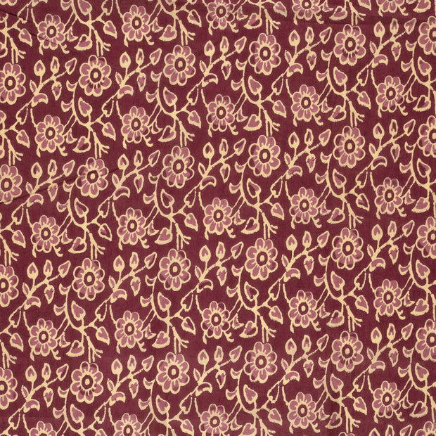 Voile fabric Red 