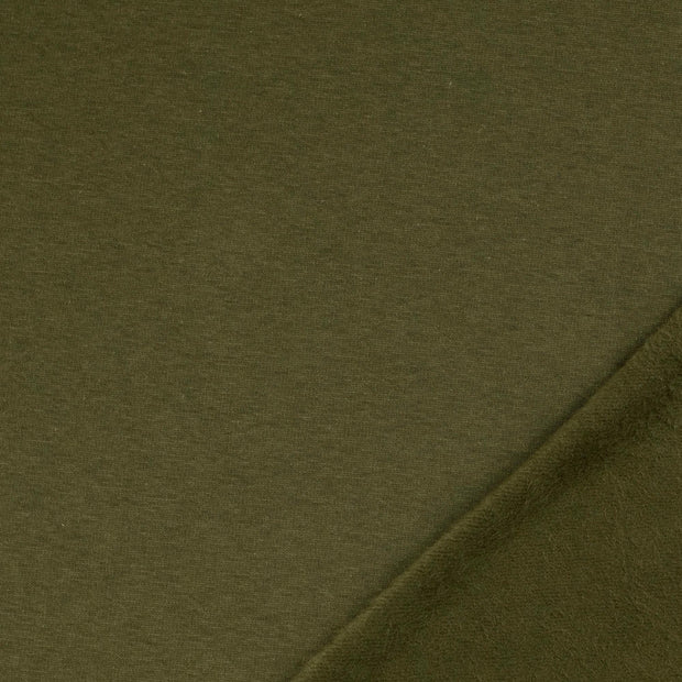 Alphen Fleece fabric Unicolour brushed 