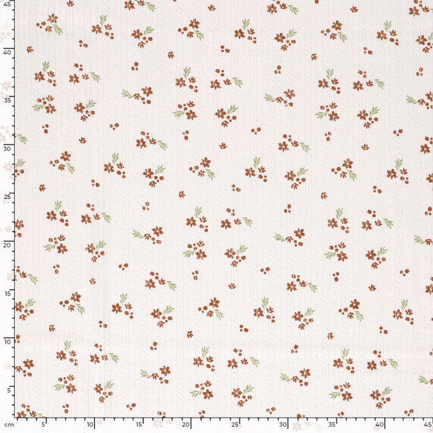 Pinpoint fabric Flowers 