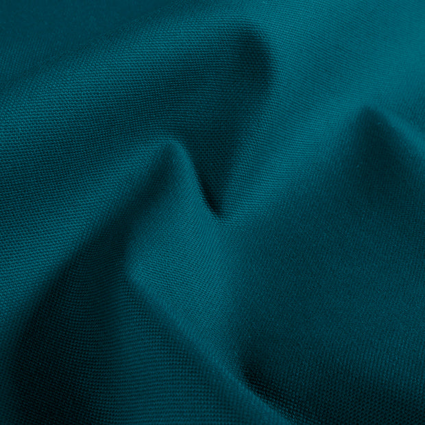 Canvas fabric Unicolour Petrol