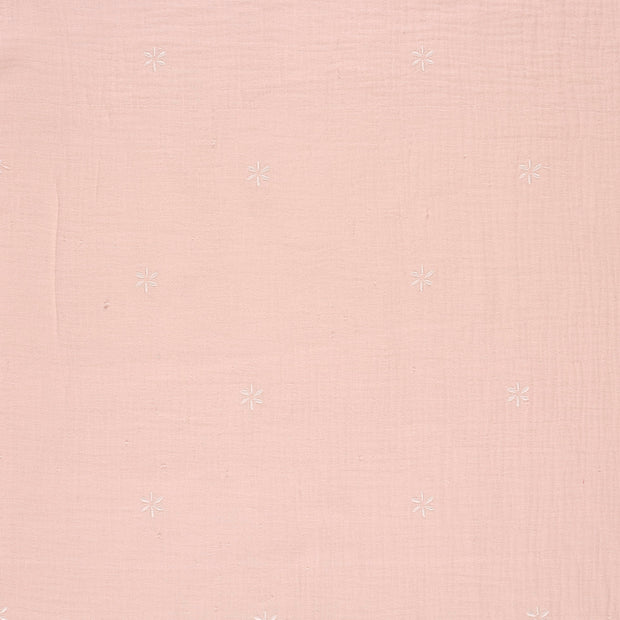 Muslin fabric Pink matte 