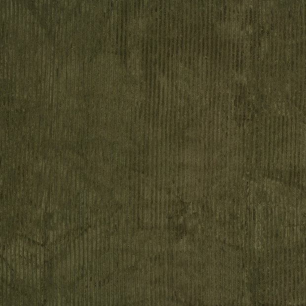 Corduroy 4.5w fabric Khaki Green matte 