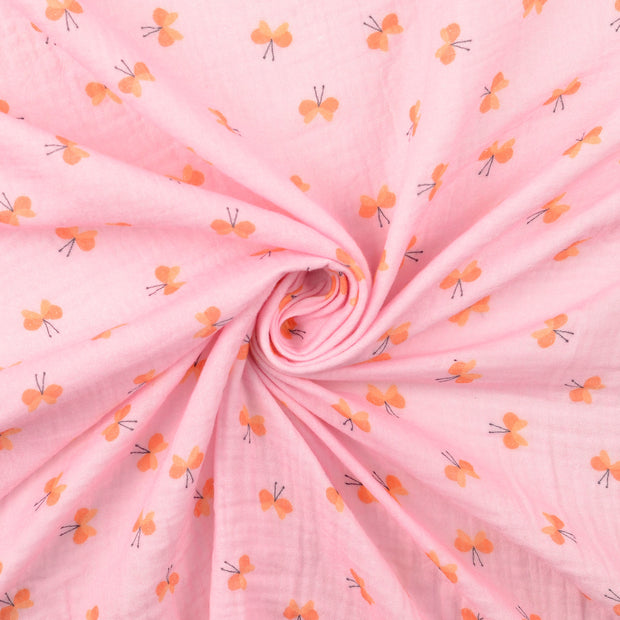 Muslin fabric Light Pink 
