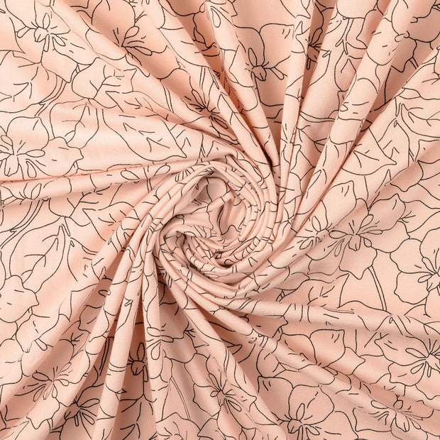 Jersey fabric Pink 