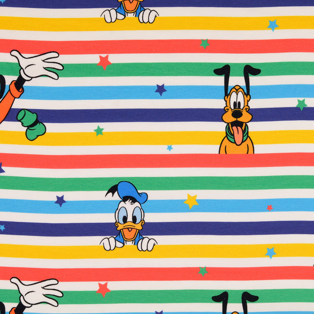 Cotton Jersey fabric Mickey Mouse Multicolor