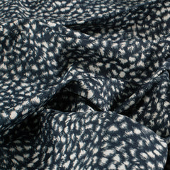 Bengaline printed Abstract Navy