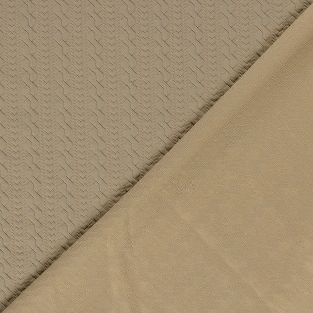 Heavy Knit fabrik Kabelstoff 