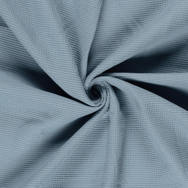 Waffelpiqué fabrik Himmelblau 