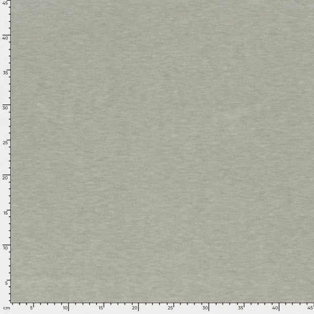 Poly Viscose Jersey fabric Melange Grey