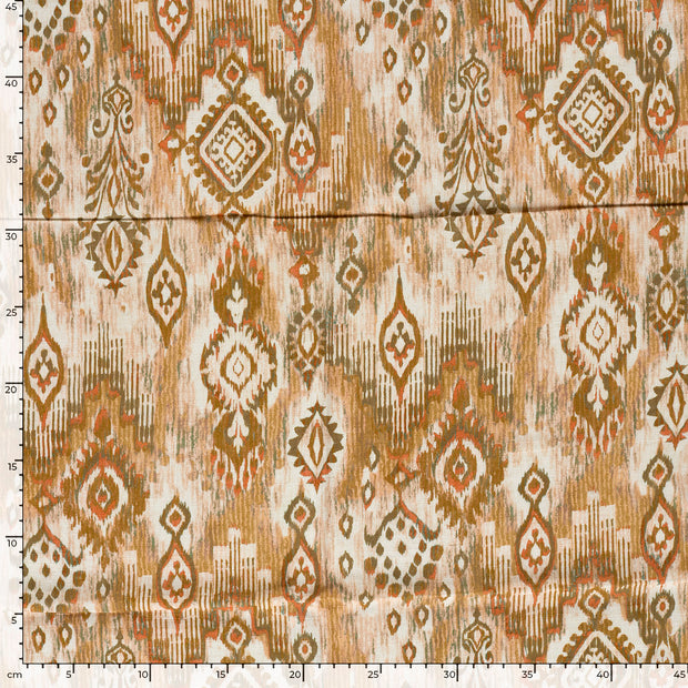  fabric Geometric pattern Camel