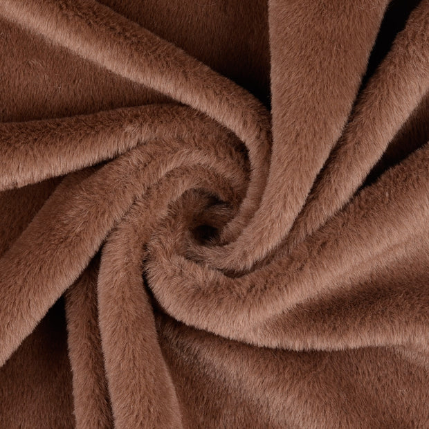 Fake Fur fabric Brown 