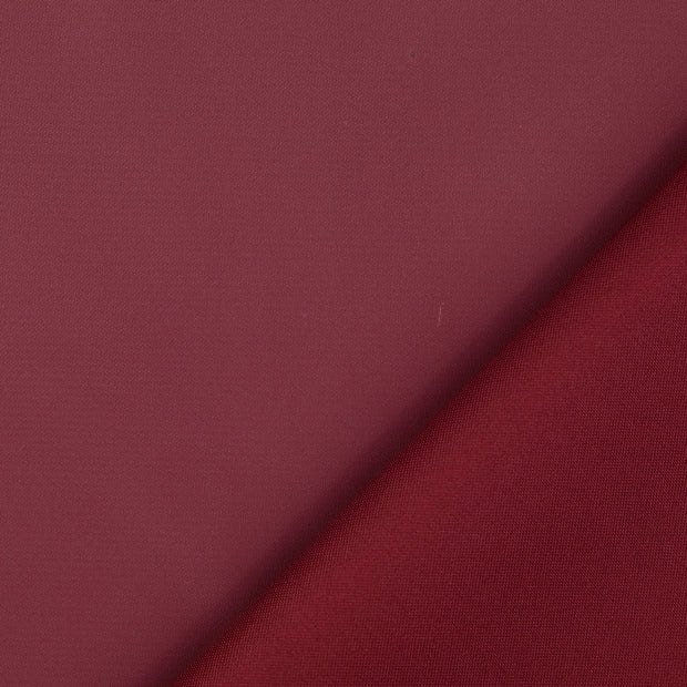  fabric Bordeaux coated 