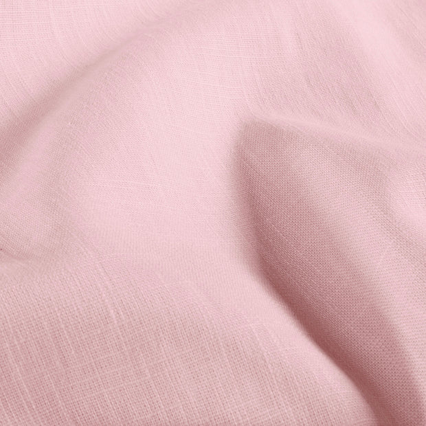 Linen fabric Unicolour Salmon
