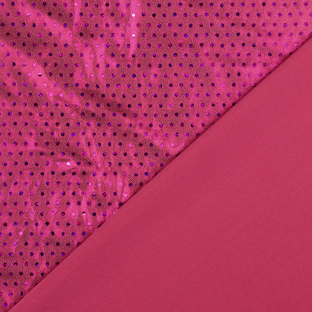 Polyester Jersey fabric Dots coated 