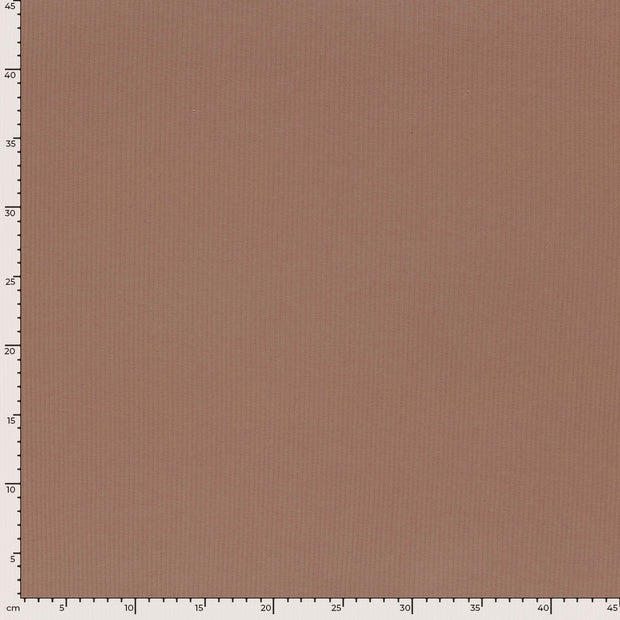 Rib Jersey fabric Unicolour Camel