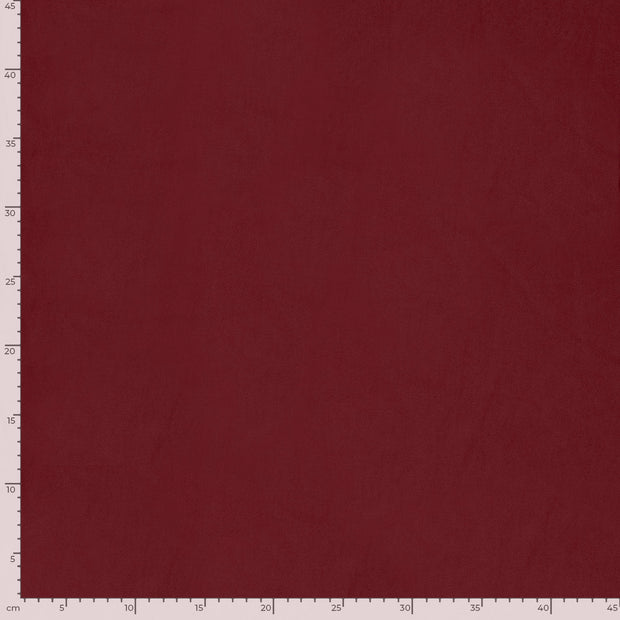 Viscose Twill fabrik Uni Bordeauxrot