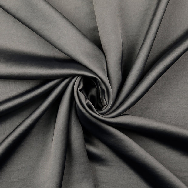 Satin fabric Grey 