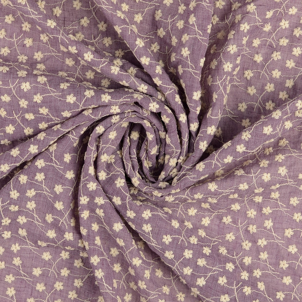 Lace fabric Mauve 