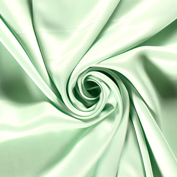 Viscose Satin fabric Unicolour Mint