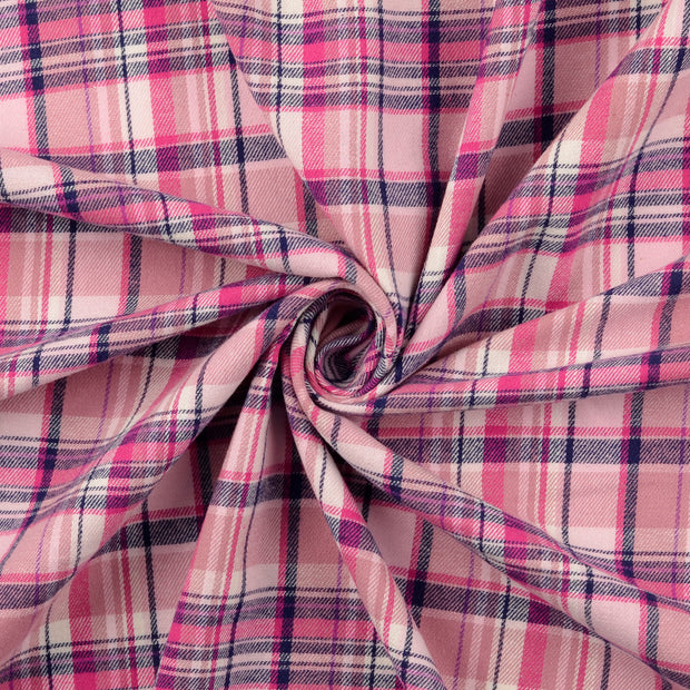 Flannel fabric Pink 