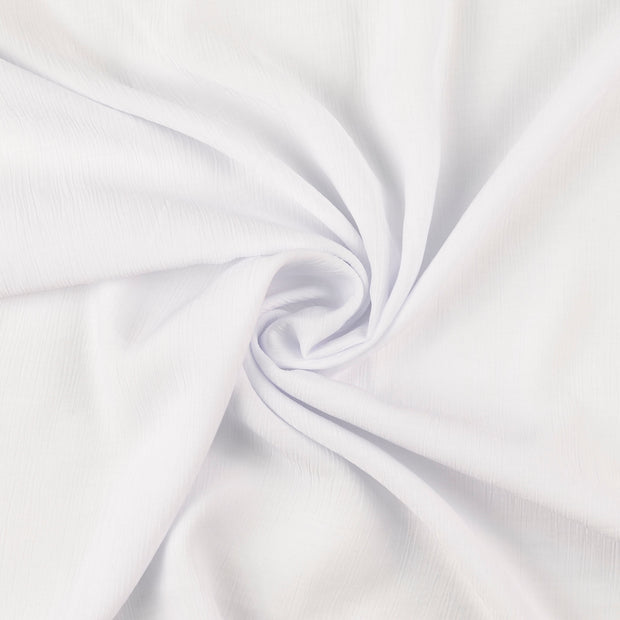 Viscose Poplin fabric White 
