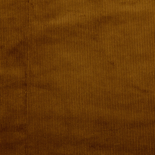 Corduroy 4.5w fabric Unicolour Brown