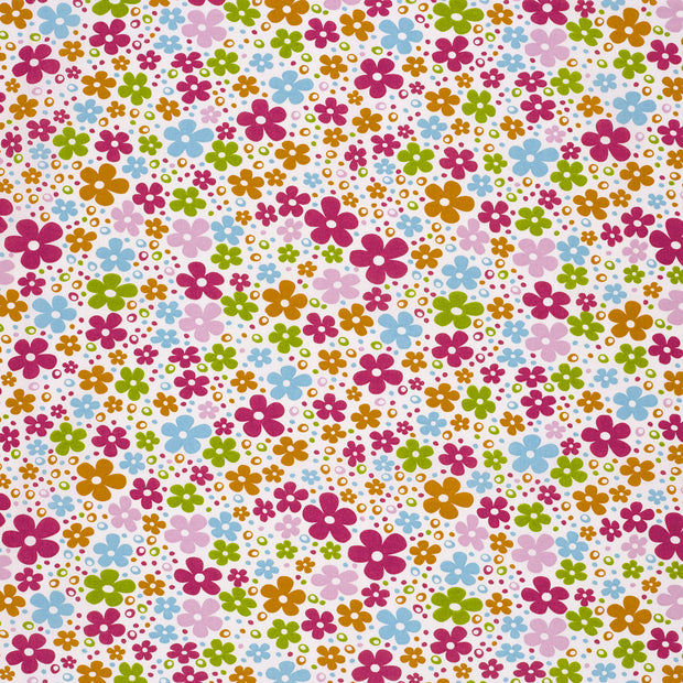 Cotton Poplin fabric Off White matte 