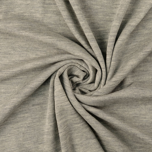 Wool Boucle fabric Grey 