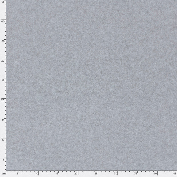 Polar Fleece fabrik Melange Hellgrau