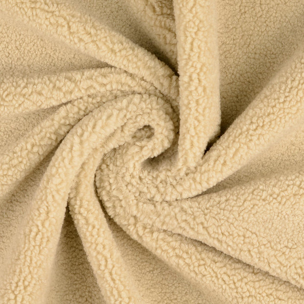 Fake Fur fabric Beige 