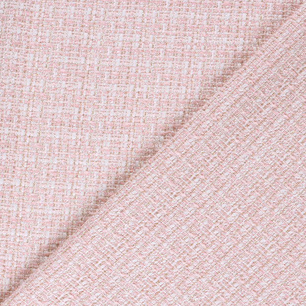 Bouclé fabric Checks yarn dyed 