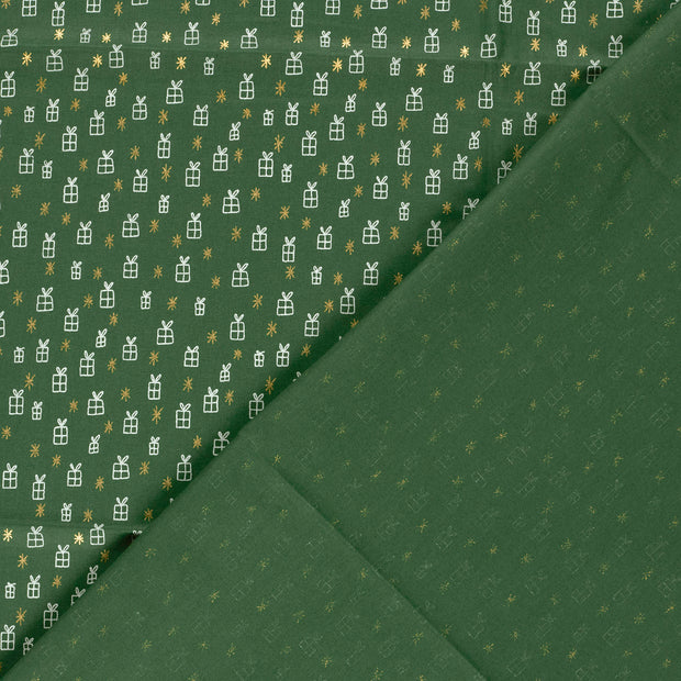 Cotton Poplin fabric Christmas 