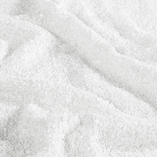 Mesh fabric Unicolour White
