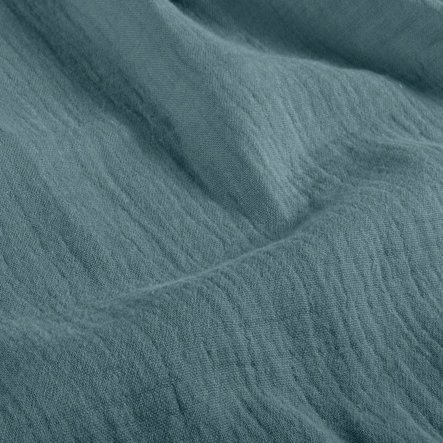 Muslin fabric Unicolour Aqua