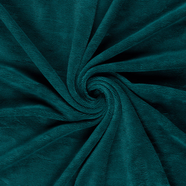 Bamboo Fleece fabric Petrol 