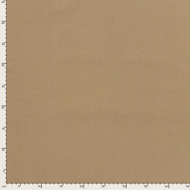 Canvas fabric Unicolour Beige