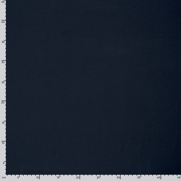 Terry Crepe fabric Unicolour Navy