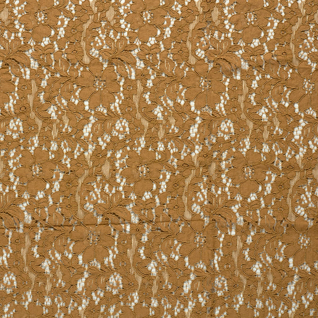 Lace fabric Oker matte 
