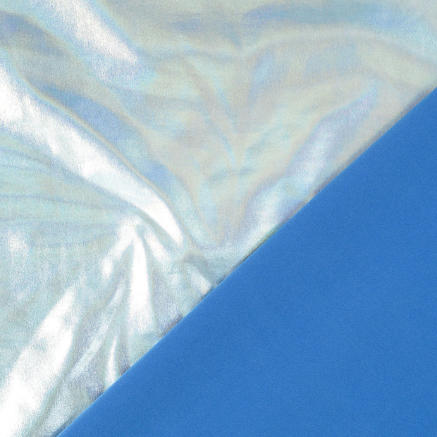 Polyester Jersey tela Multicolor metalizado 