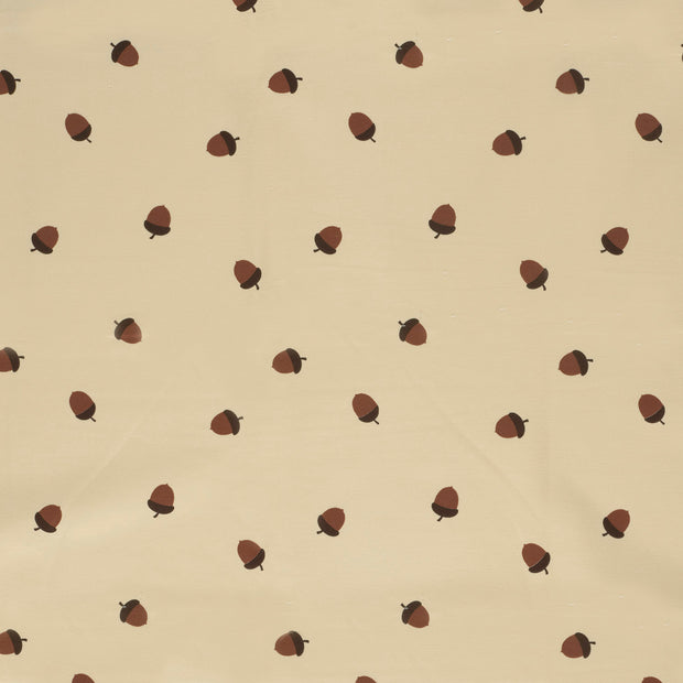 French Terry fabric Beige matte 