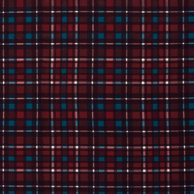 Flannel fabric Red 