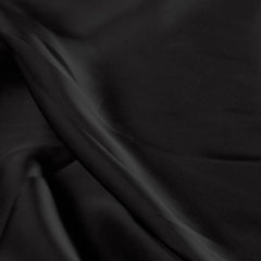 Satin Unicolour Black