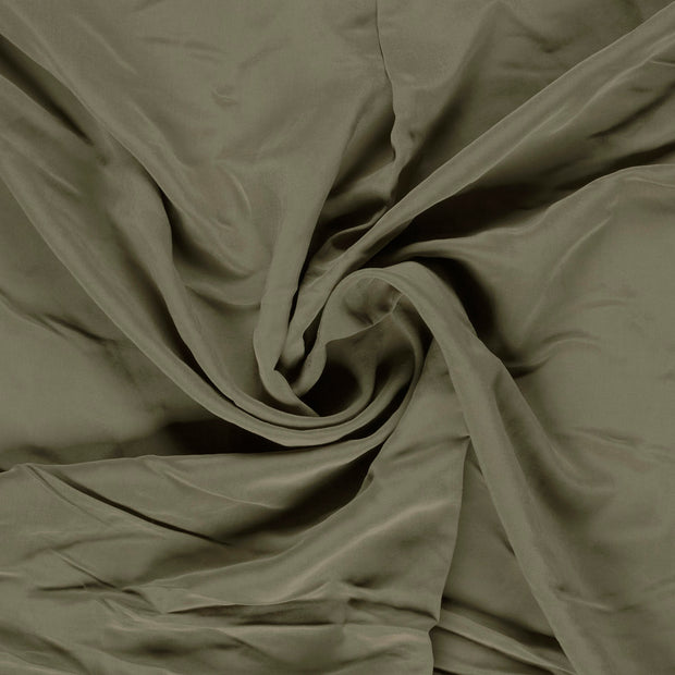  fabric Olive Green stone washed 