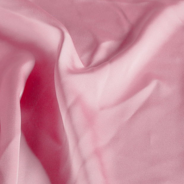 Satén tela Unicolor Rosa