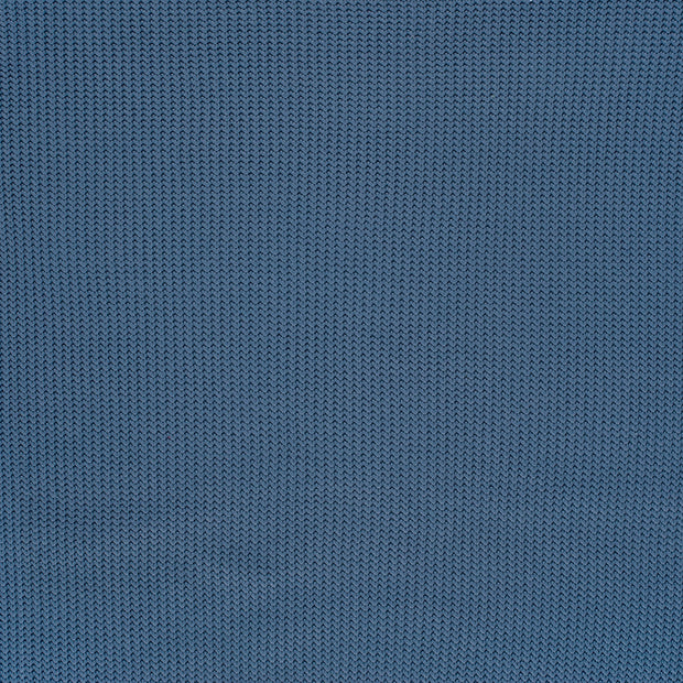 Heavy Knit fabric Indigo matte 