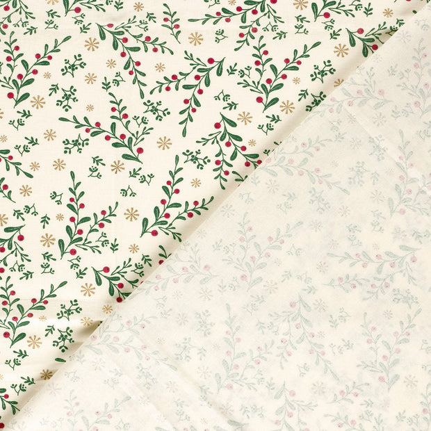 Cotton Poplin fabric Christmas 