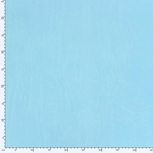 Chiffon fabric Unicolour Aqua