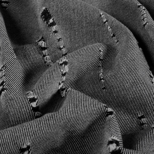 Denim fabric Unicolour Black