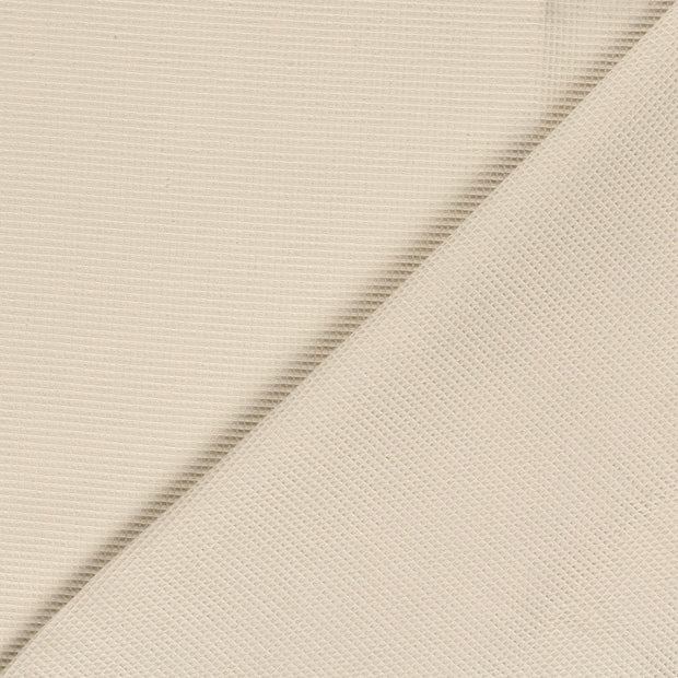Waffle piqué fabric Unicolour 